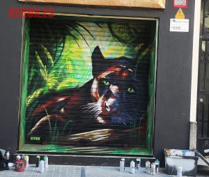 Mural Pantera Persiana Estanco 300x100000